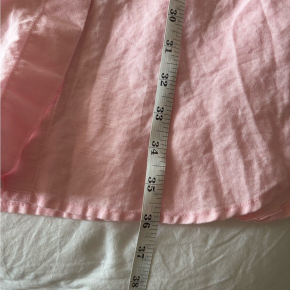 J. Crew Breezy Cotton Linen Blend Shirt Dress - Picture 7 of 7